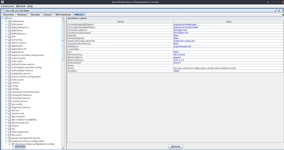 Monitoring Payara Server with JConsole Monitoring Payara Server with JConsole